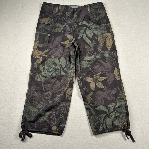 Anthropologie Pants - Anthropologie Pants Womens 32 Ripley Utility Cargo Tie Leg Parachute Capri 35x24